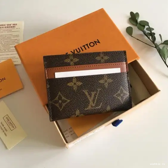 WIS 50DOUBLE VUITTON HOLDER CARD BANDOULIERE LOUIS 0702